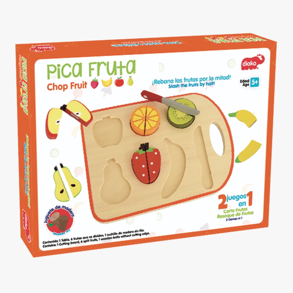 PICA FRUTA EN TABLA