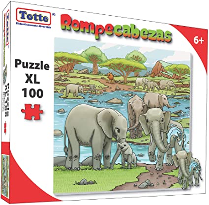 Rc. elefantes 100 pzas XL