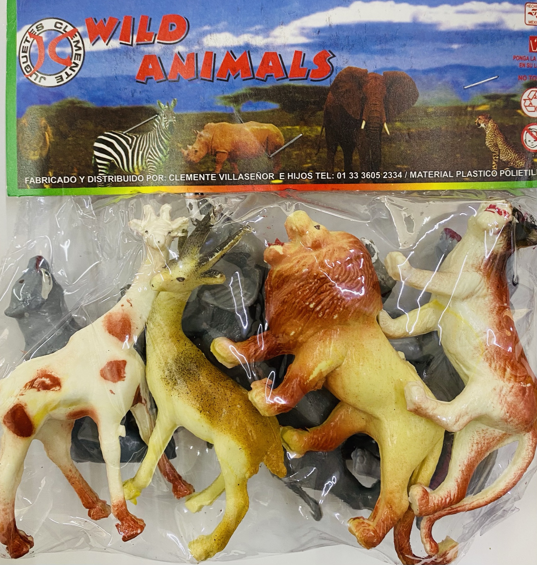 MAQUETA ANIMALES SALVAJES