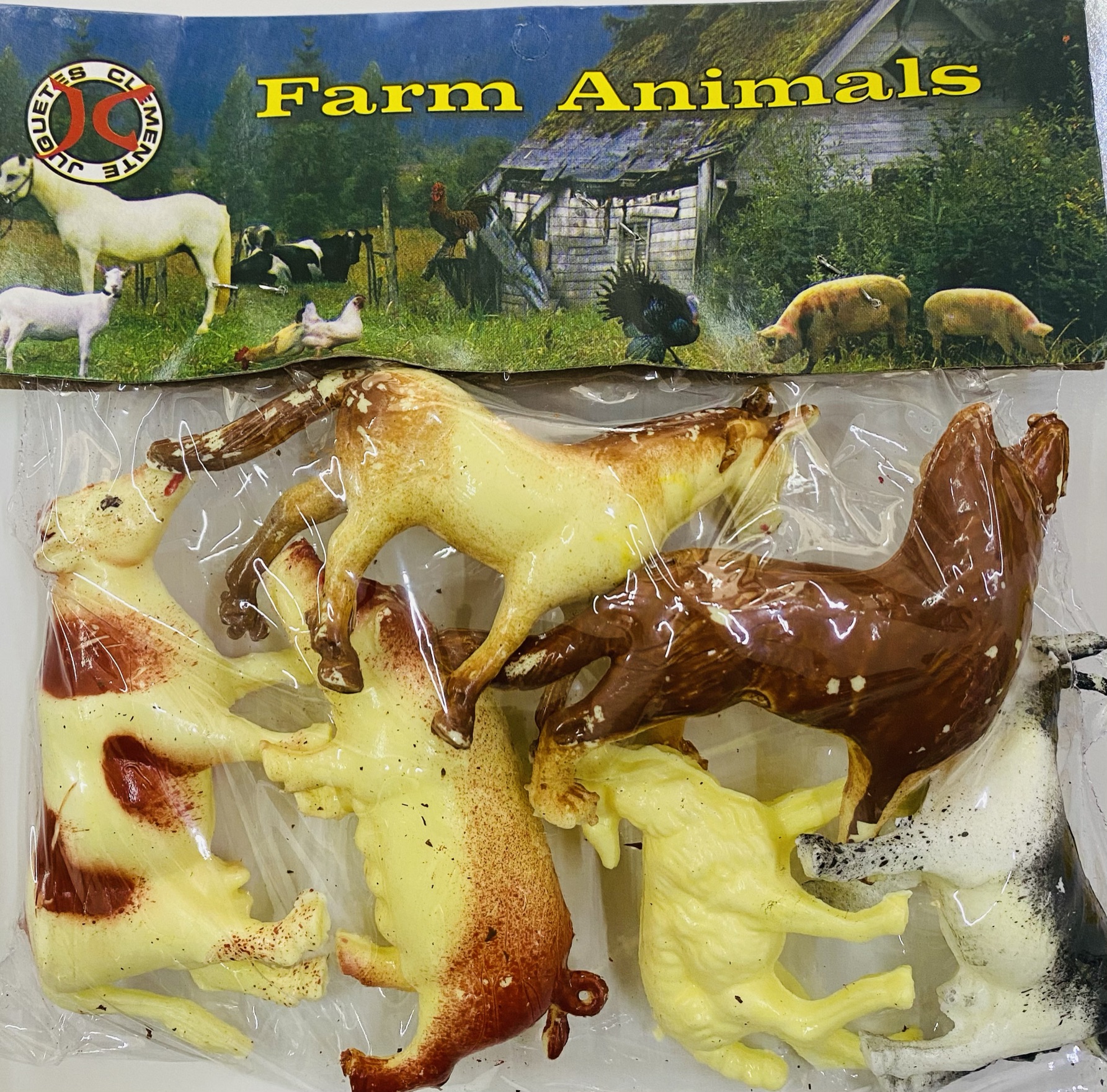 MAQUETA ANIMALES GRANJA