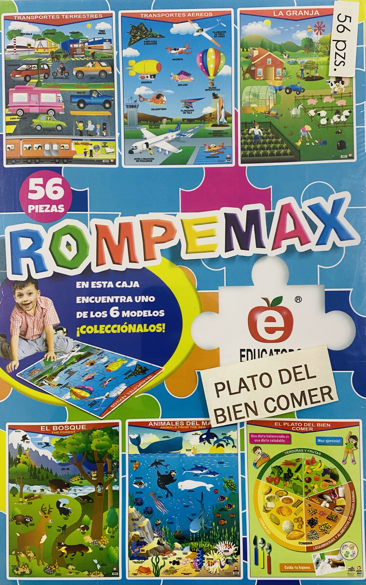 ROMPEMAX Plato Del Bien Comer