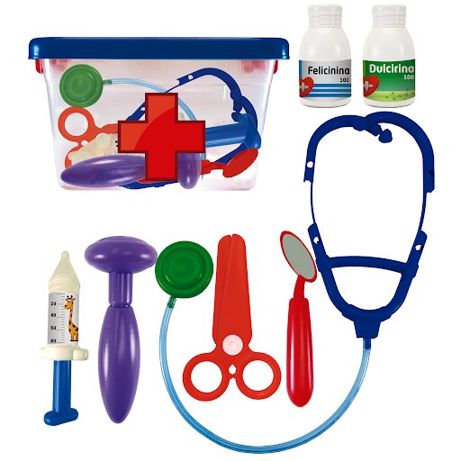 JUEGO DE DOCTOR 14 PIEZAS  C/CHAROLA