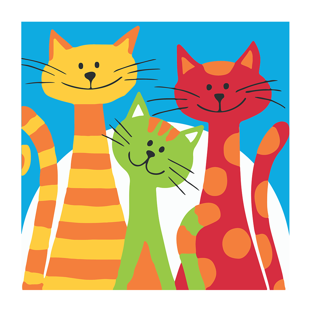 PPN 21X21 TRES GATOS