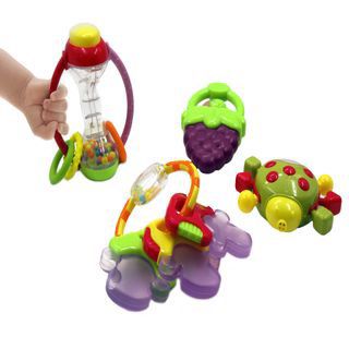 KIT 2 DE SONAJAS CON LUZ Y SONIDO 4Pzs