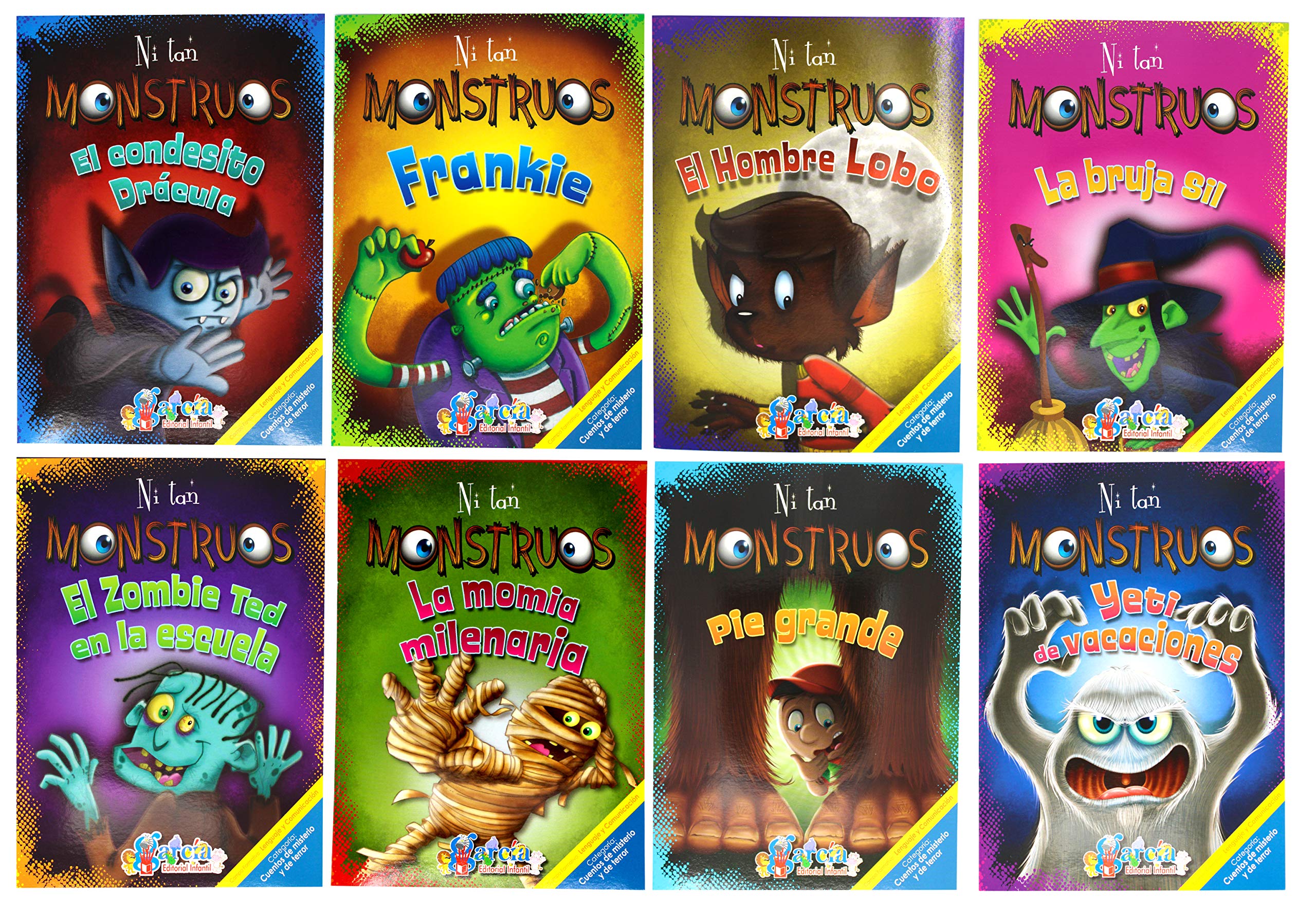 LIBRO P/LECTURA GARCIA COLECCION NI TAN MONSTRUOS