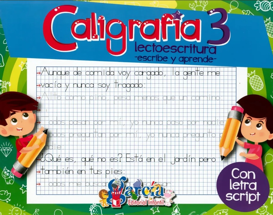 LIBRO DE ACTIVIDADES GARCIA CALIGRAFIA 3