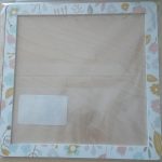 MARCO PARA SELFIE FLORES DE OTOÑO 20 X 20 CM