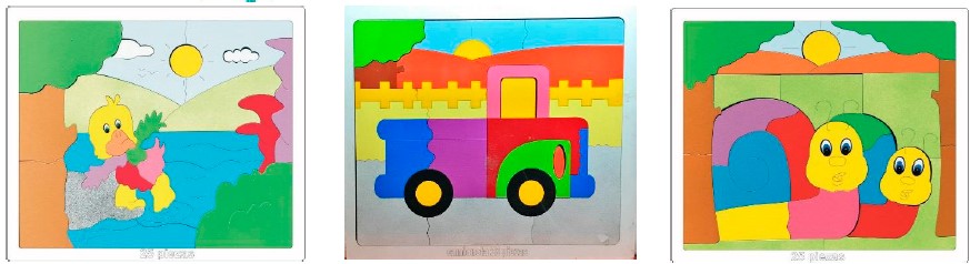 ROMPECABEZAS DE MADERA CON FONDO