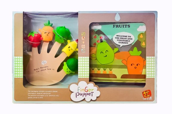 LIBRO-TITERES DE DEDO FRUTAS