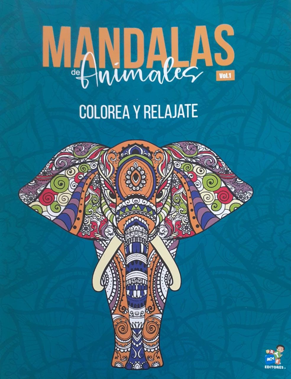 LIBRO MANDALA P/COLOREAR