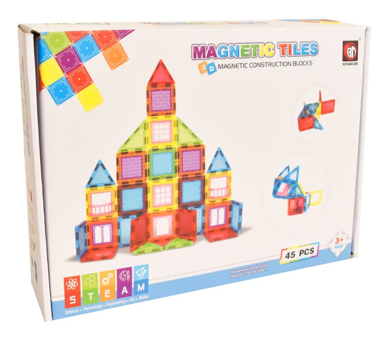 BLOQUES MAGNETICOS 45 PIEZAS
