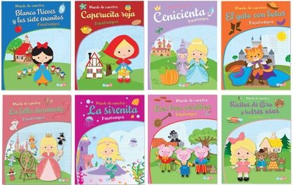 Libro cuentos 24x24cm cuentos clasicos 3D 8 pag 4 mod