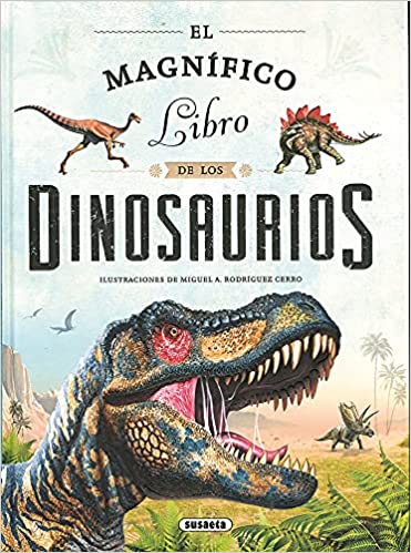 Libro enciclopedia 26x35 el magnifico libro de los dinosaurios 102 pag 1 mod