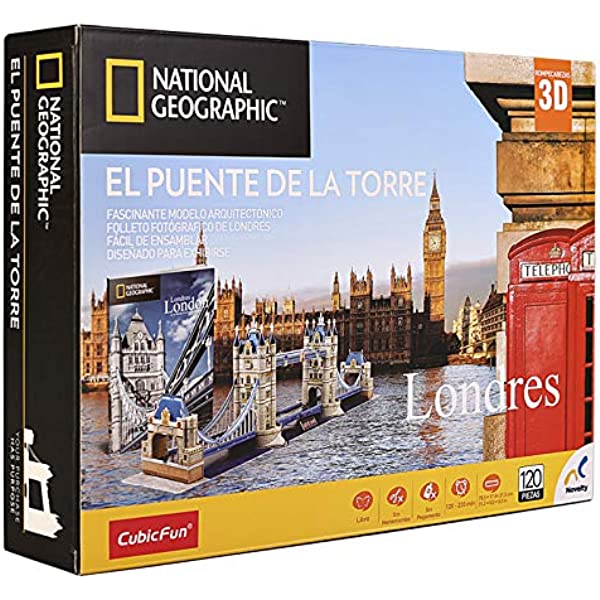 ROMPECABEZAS 3D NATIONAL GEOGRAPHIC CITY TRAVEL LONDRES