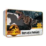 ROMPECABEZAS TIN PANORAMICO 3 EN 1 JURASSIC WORLD