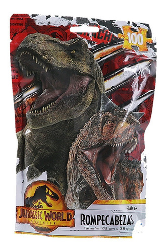 ROMPECABEZAS BOLSA FOIL JURASSIC WORLD DOMINION