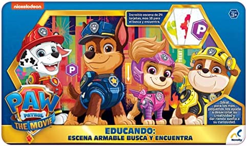 EDUCANDO ESCENAS ARMABLES BUSCA Y ENCUENTRA PAW PATROL