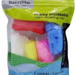 FOAMY MOLDEABLE BARRILITO 8698FMMX SURTIDO C/5 COL.
