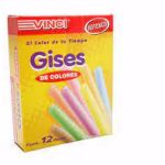 GISES DE COLORES VINCI C/12 GISES DIFERENTES COLORES