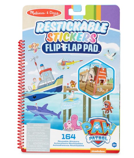 MD PAW PATROL ESTAMPAS REUTILIZABLES BAHIA DE AVENTURAS