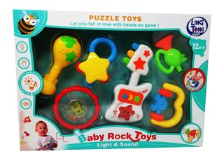 Kit1 De Sonaja Con Luz Y Sonido