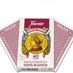 BARAJA ESPAÑOLA FOURNIER, 100% PLÁSTICO, CAJA CARTÓN