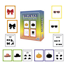 TARJETAS DISCRIMINACION VISUAL SILUETAS