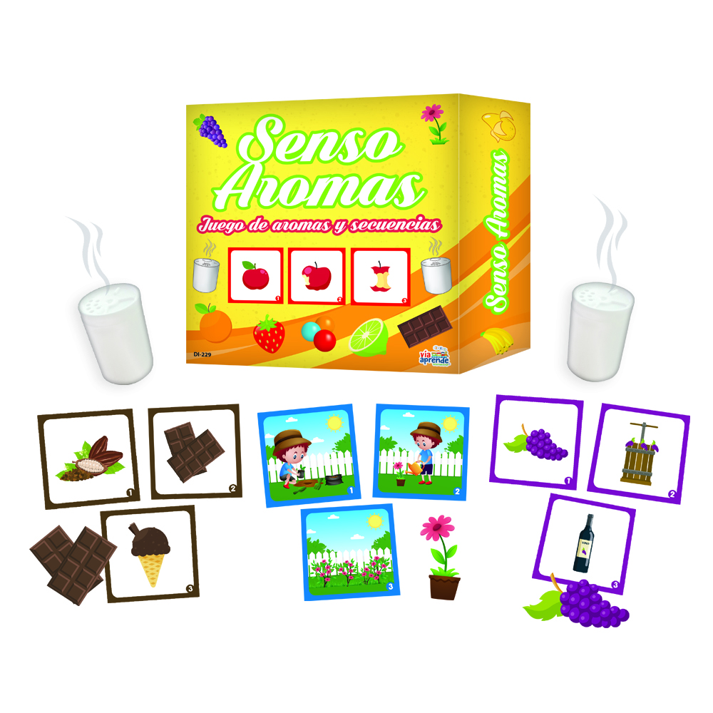 JUEGO DE AROMAS  SENSOAROMAS