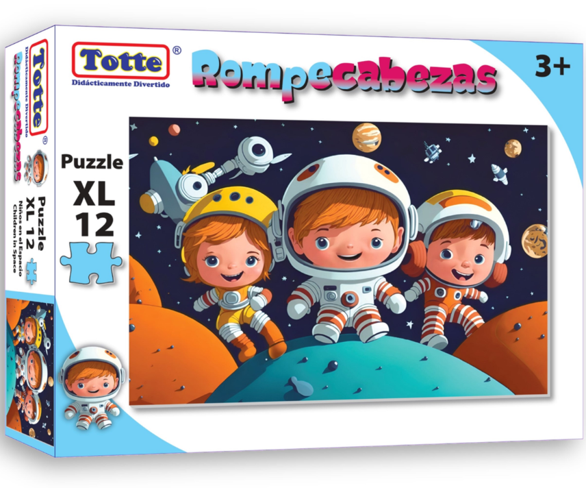 RC NIÑOS EN EL ESPACIO 12 PZAS XXL