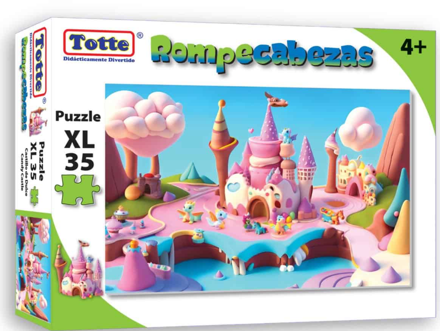 RC. CASTILLO DE DULCE 35 PZAS XXL