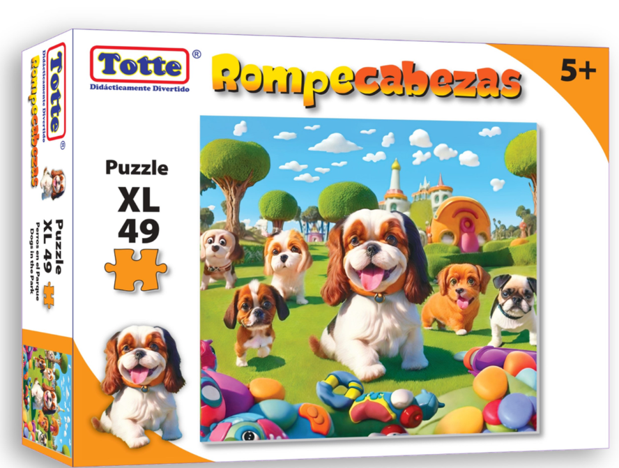 RC PERROS EN EL PARQUE 49 PZAS XXL