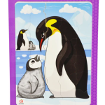 ROMPECABEZAS LOS PINGUINOS C/M GDE. 28 X 21 CM