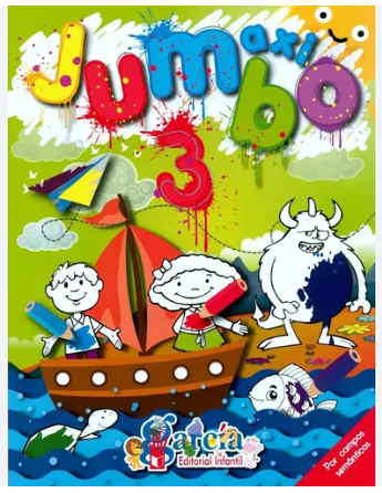 LIBRO PARA COLOREAR JUMBO